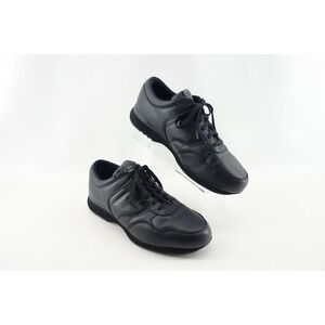 Propet Lifewalker M3704 Mens Lite Walking Shoe Black Leather size US 11 1/2  XW